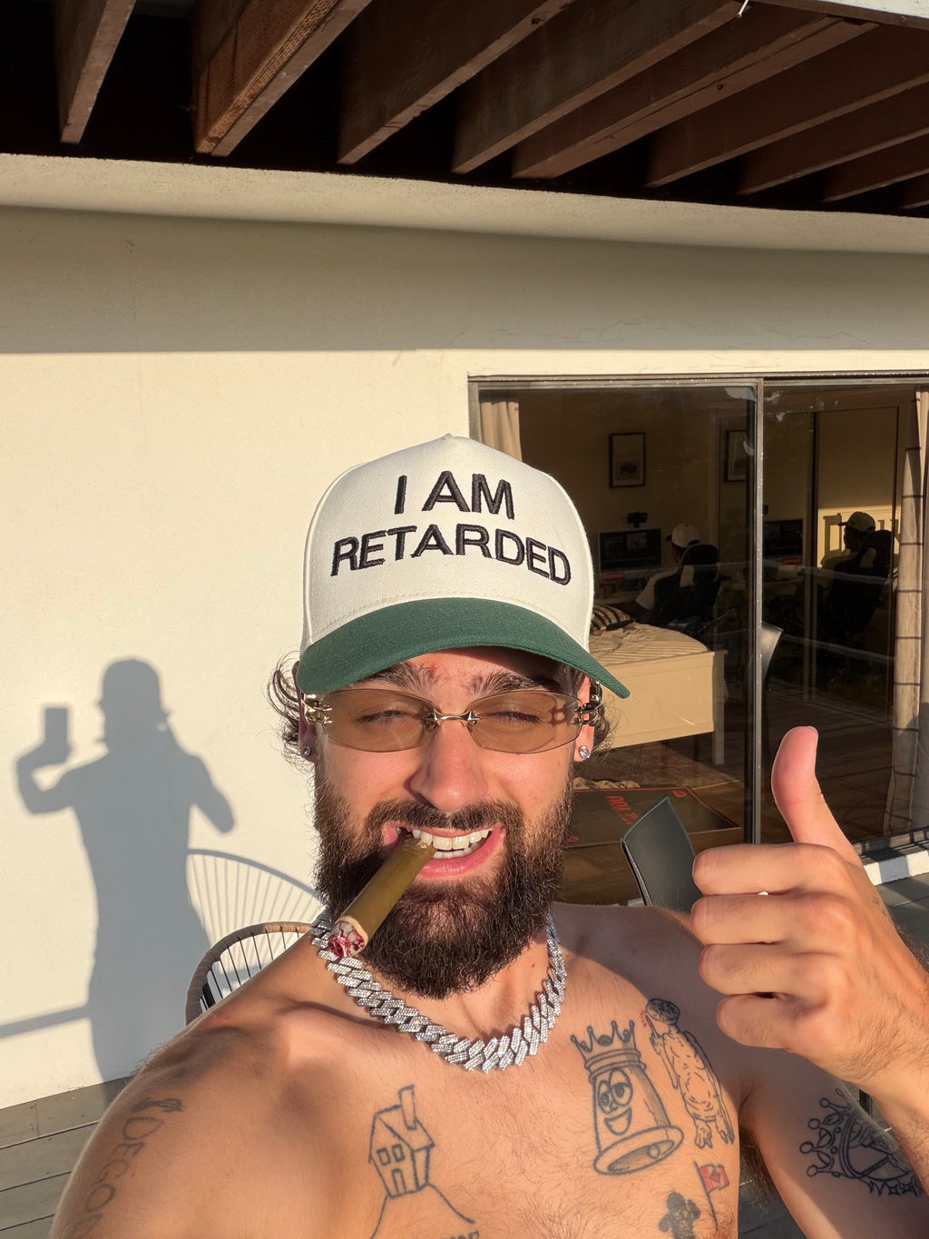 I AM RETARDED Hat