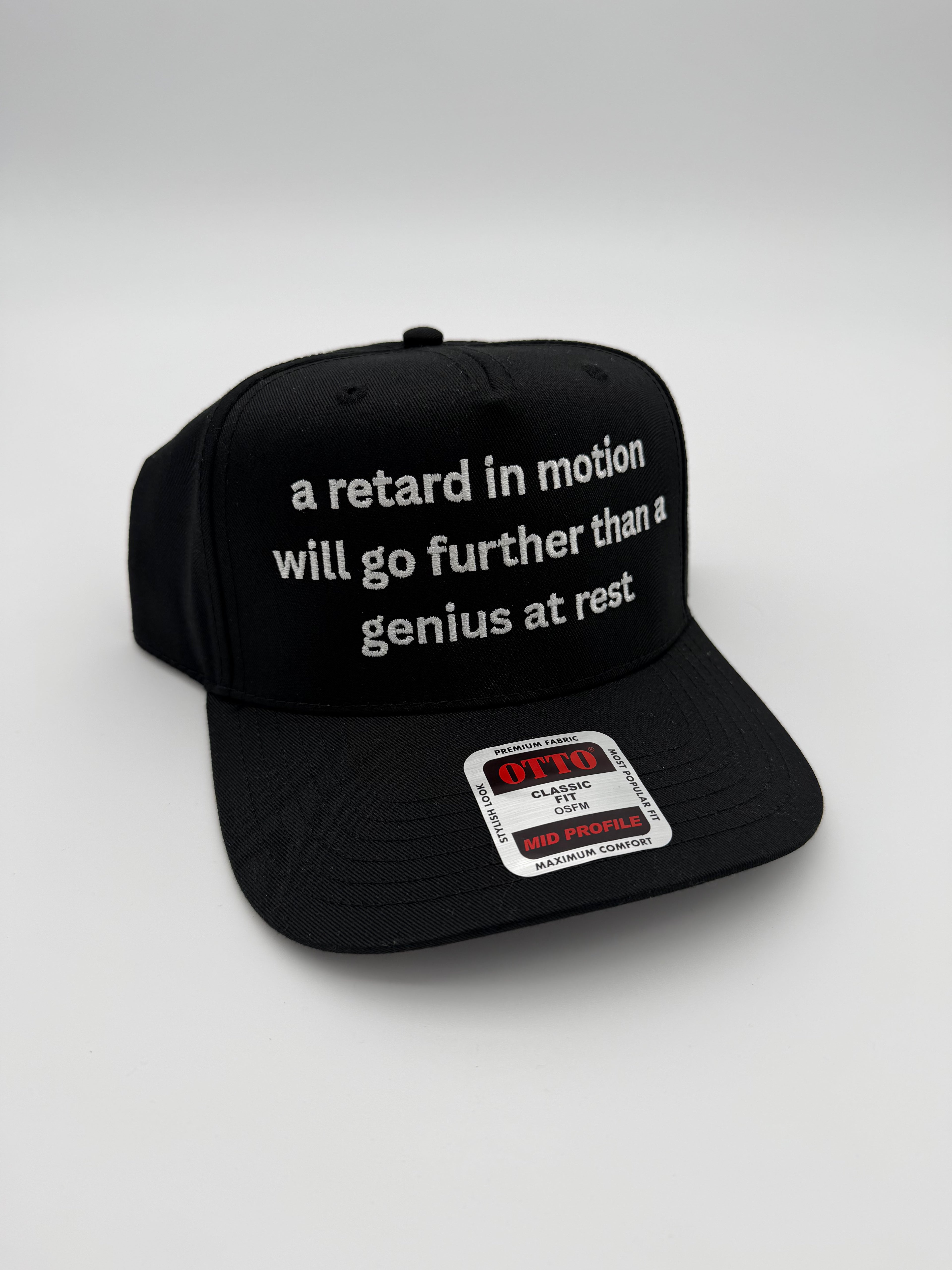 a retard in motion hat