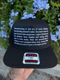 retardmaxxing quote hat